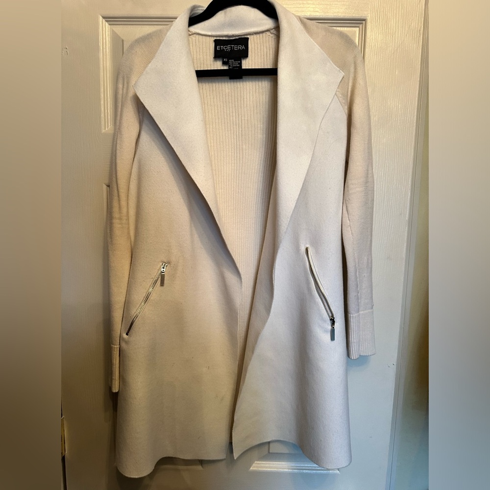 White soft coat